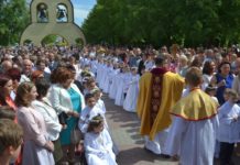 Uroczystość Pierwszej Komunii Świętej