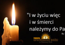 W listopadzie pamiętamy o modlitwie za zmarłych