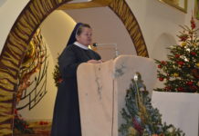 s. Lucyna Grzońska z Ukrainy gościła w naszej parafii (06.01.2020)