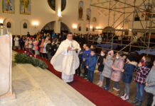 Poświęcenie medalików Niepokalanie Poczętej (7-8 grudnia 2021)