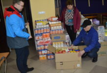 Przygotowania do transportu humanitarnego