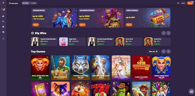 Reseña de Coolzino Casino Reseña de Coolzino Casino